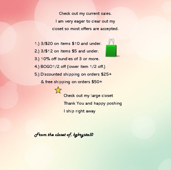 3/$12 Cedar Tree crop top tunic sz medium - Picture 8 of 8